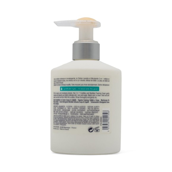 L'Occitane Shea Baby Karite Bebe Cuddles and Bubbles Foaming Cream 2 in 1 - Picture 2 of 2